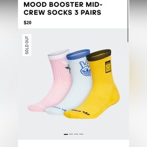Adidas Originals OG mood booster socks M size